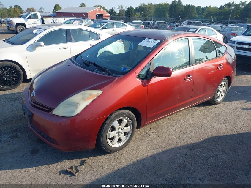 TOYOTA PRIUS 2005 VIN JTDKB20U753057027