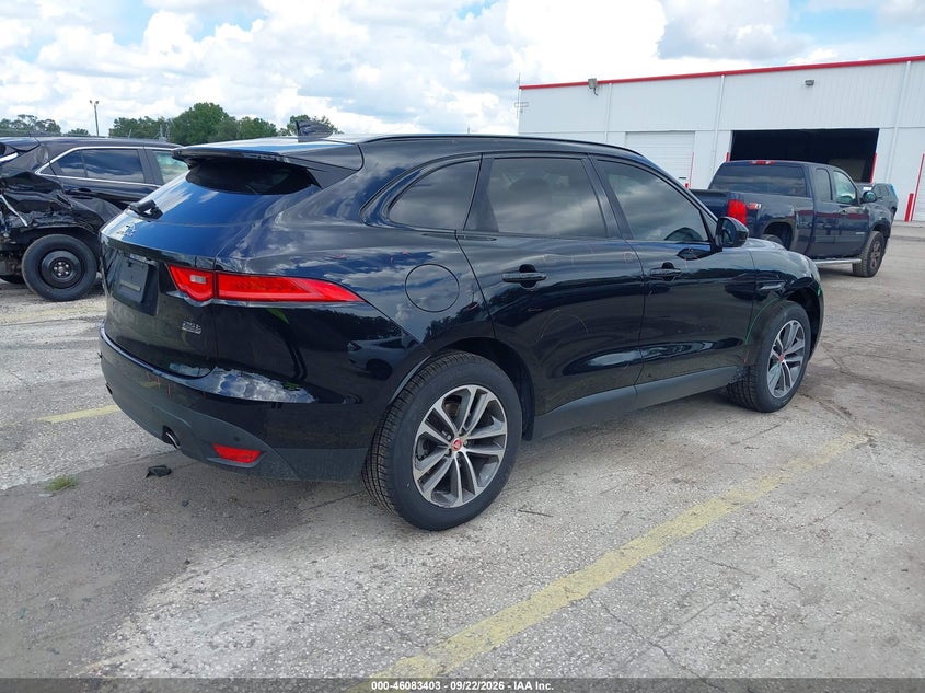 Vin: sadcj2fx5ka396101, lot: 46582950, jaguar f-pace 25t premium 20194