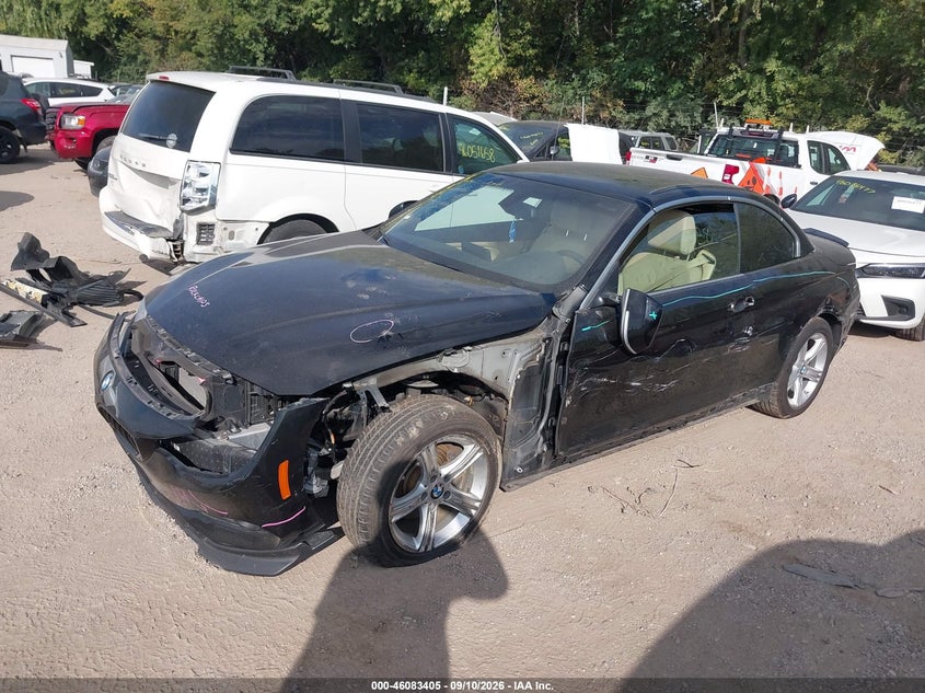 Vin: wba3v9c50fp799138, lot: 46582952, bmw 428i xdrive 20152