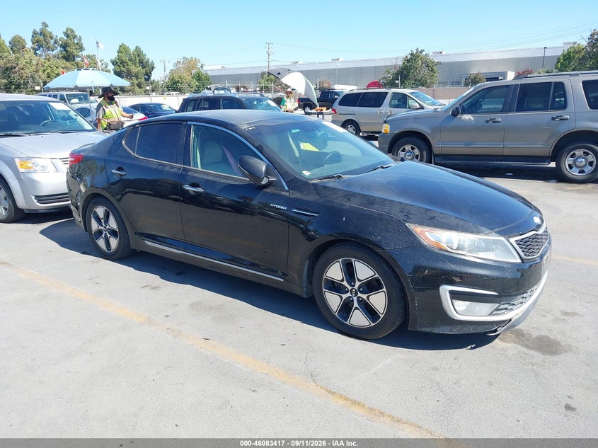Vin: knagm4adxd5039471, lot: 46582964, kia optima hybrid ex 2013 img_1