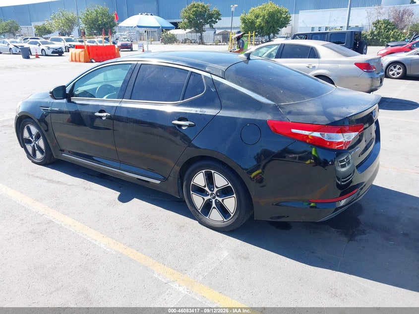 Vin: knagm4adxd5039471, lot: 46582964, kia optima hybrid ex 20133