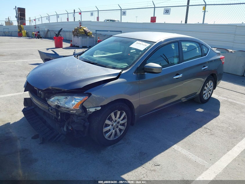 Vin: 3n1ab7ap9fl696830, lot: 46582967, nissan sentra sv 20152
