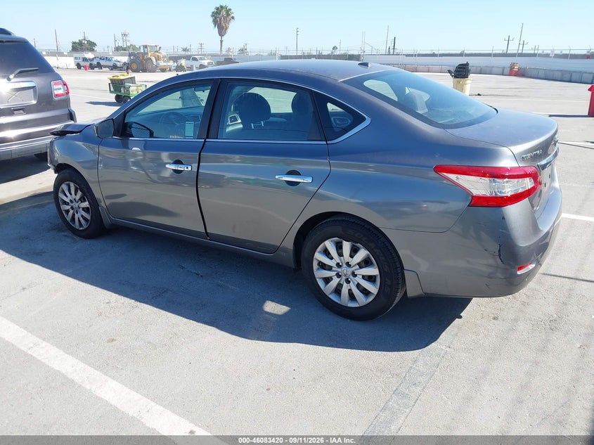 Vin: 3n1ab7ap9fl696830, lot: 46582967, nissan sentra sv 20153