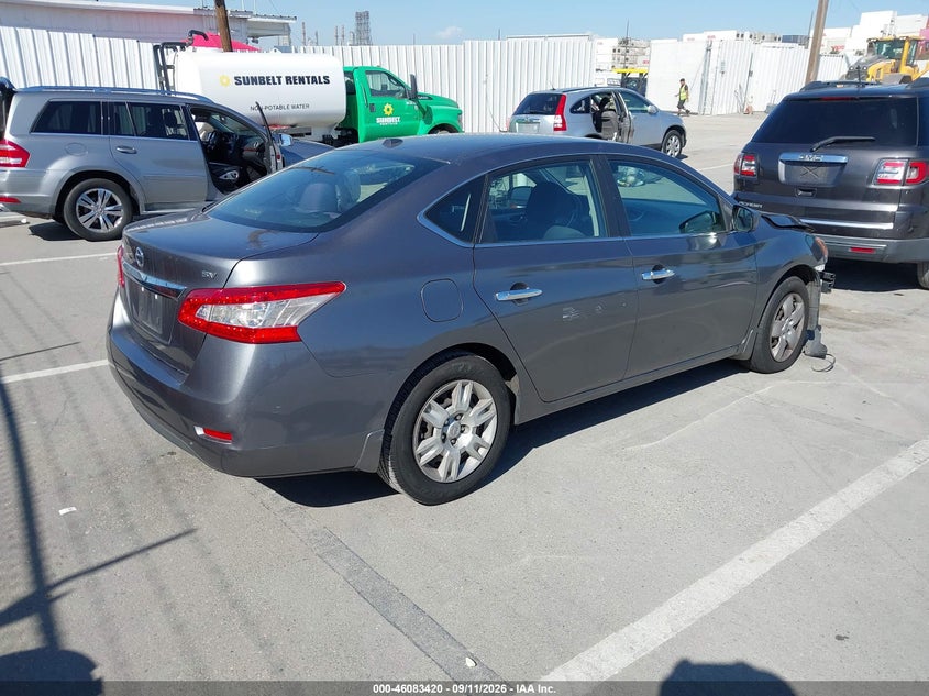 Vin: 3n1ab7ap9fl696830, lot: 46582967, nissan sentra sv 20154
