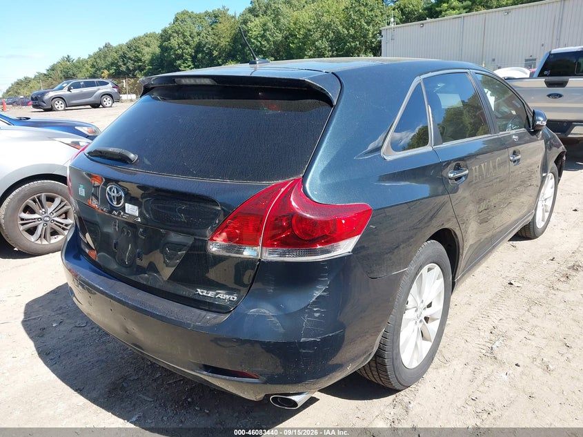 Vin: 4t3ba3bb6eu065184, lot: 46582987, toyota venza xle 20144