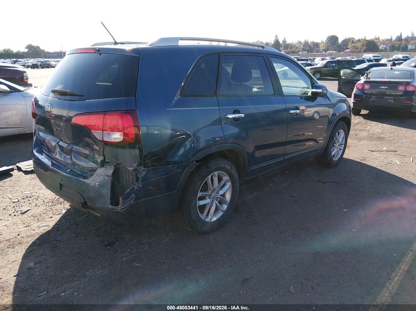 Vin: 5xyktca63eg438517, lot: 46582988, kia sorento lx 20144