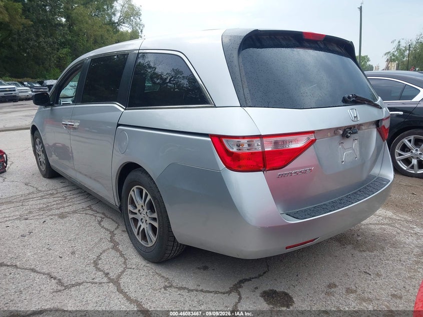 Vin: 5fnrl5h62db061426, lot: 46583014, honda odyssey ex-l 20133