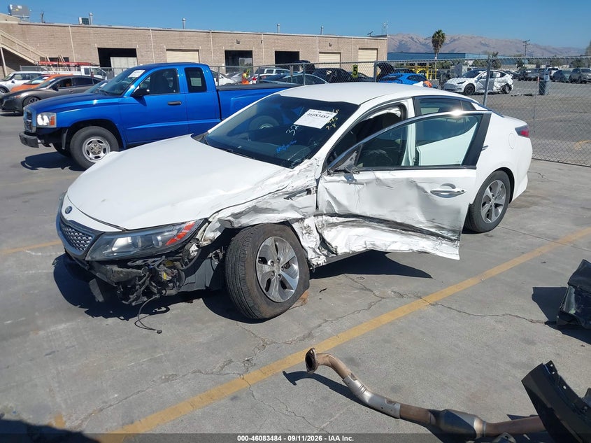 Vin: knagm4ad3f5079331, lot: 46583031, kia optima hybrid 20152