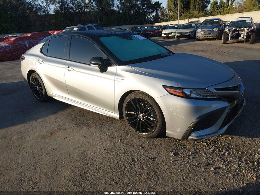 Vin: 4t1k31ak5mu028229, lot: 46583077, toyota camry xse hybrid 2021 img_1