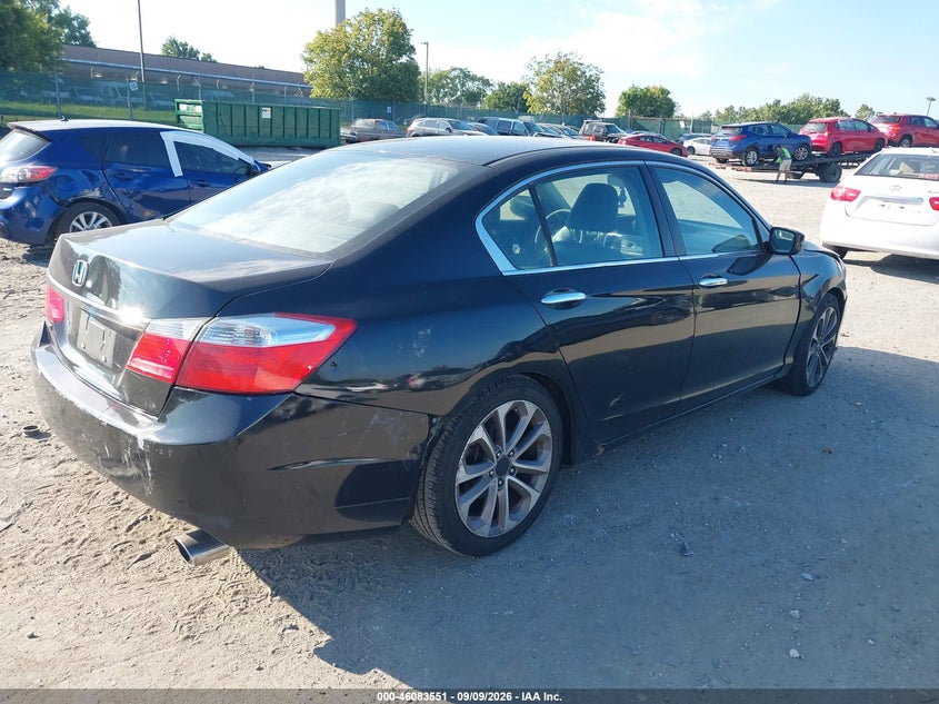 2013 HONDA ACCORD auction photo 4