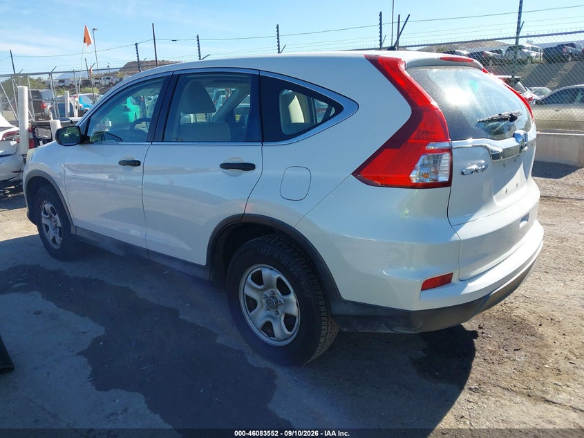 Vin: 5j6rm3h32gl009569, lot: 46583099, honda cr-v lx 20163
