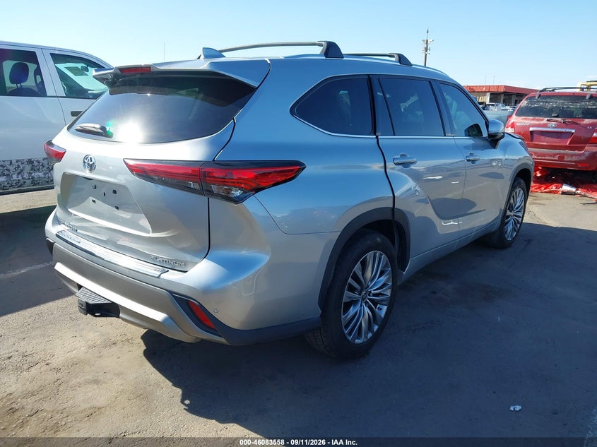 Vin: 5tdfzrah1ms085118, lot: 46583105, toyota highlander platinum 20214