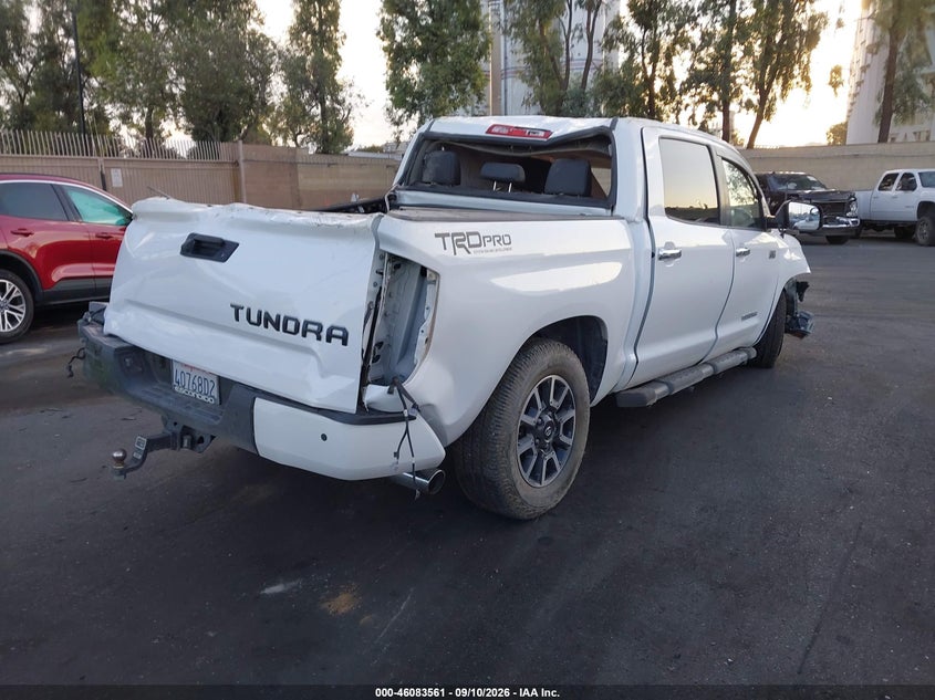 Vin: 5tffy5f12hx213969, lot: 46583108, toyota tundra limited 5.7l v8 20174