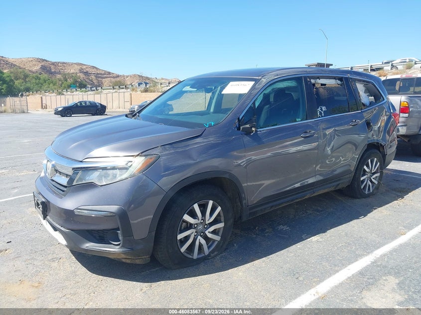 Vin: 5fnyf5h52lb012638, lot: 46583114, honda pilot 2wd ex-l 20202