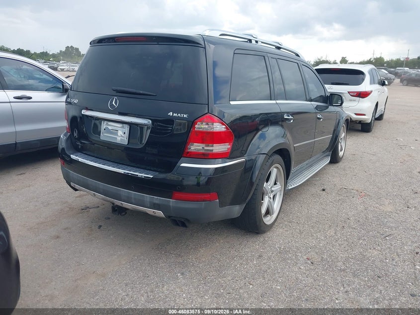 MERCEDES-BENZ GL 550 2009 VIN 4JGBF86E09A482030