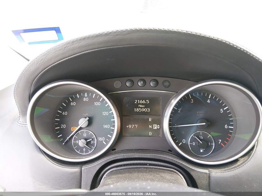 MERCEDES-BENZ GL 550 2009 VIN 4JGBF86E09A482030