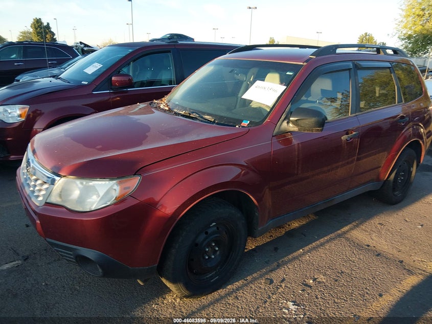 2012 SUBARU FORESTER auction photo 2