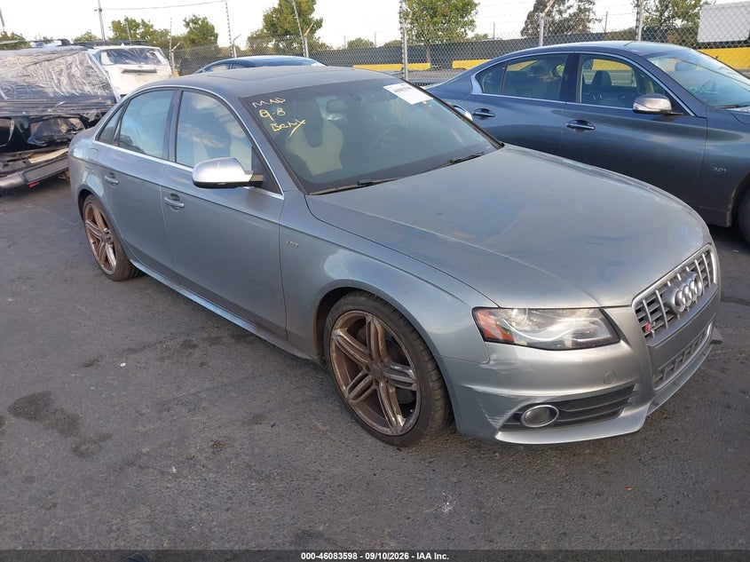2010 AUDI S4 auction photo 1