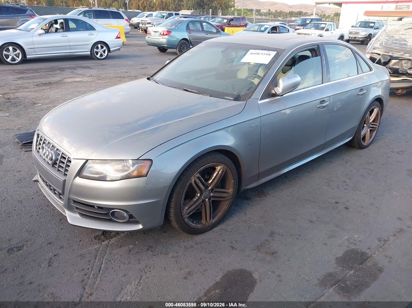 2010 AUDI S4 auction photo 2