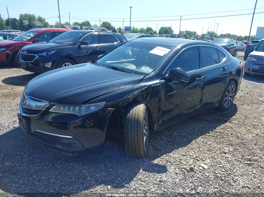 Vin: 19uub3f5xfa000995, lot: 46583148, acura tlx v6 tech 20152