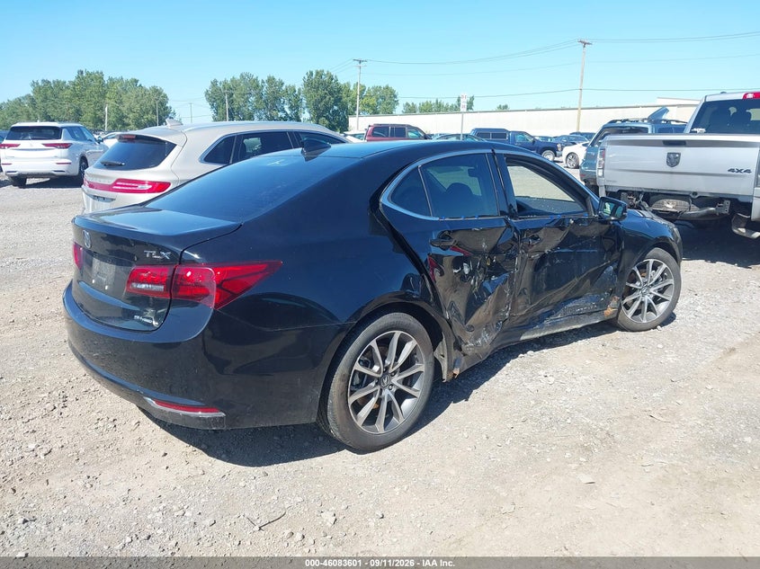 Vin: 19uub3f5xfa000995, lot: 46583148, acura tlx v6 tech 20154