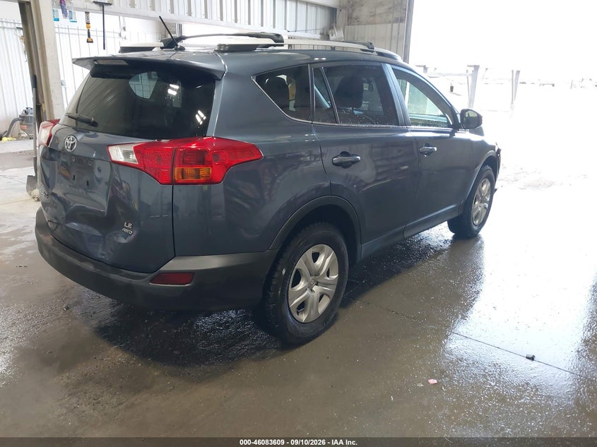 Vin: jtmbfrev6ed089430, lot: 46583156, toyota rav4 le 20144