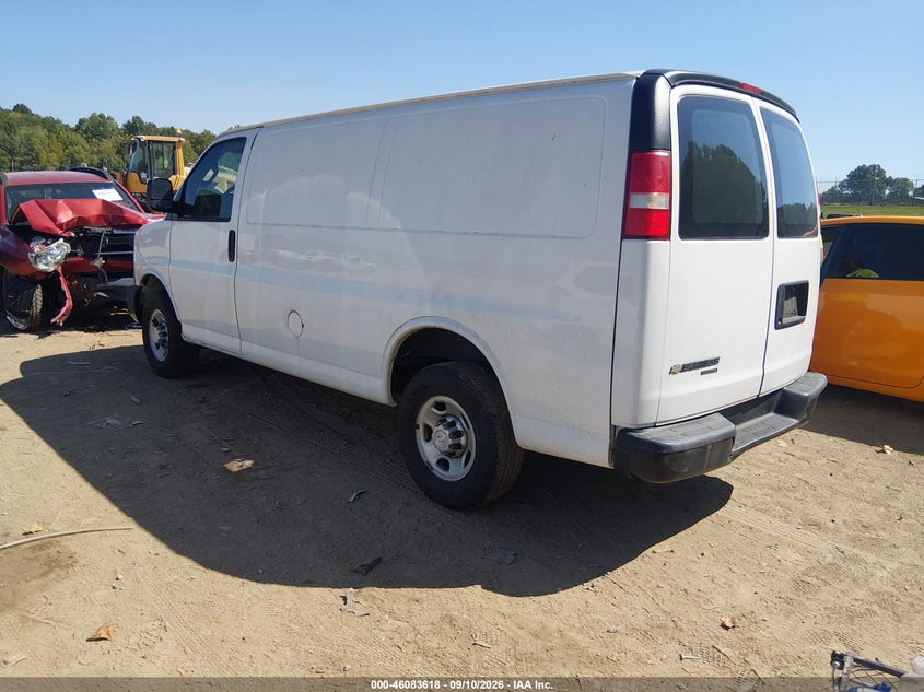 Vin: 1gcwgaff3g1198682, lot: 46583165, chevrolet express 2500 work van 20163
