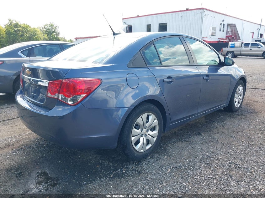 Vin: 1g1pa5sh3e7130938, lot: 46583175, chevrolet cruze ls auto 20144