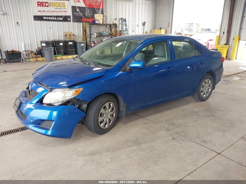 Vin: jtdbu4ee6aj060272, lot: 46583201, toyota corolla le 20102