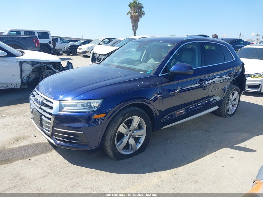 Vin: wa1anafy9k2049983, lot: 46583209, audi q5 45 premium 20192