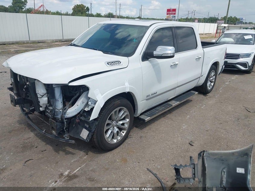 Vin: 1c6srfht3kn577845, lot: 46583238, ram 1500 limited 20192