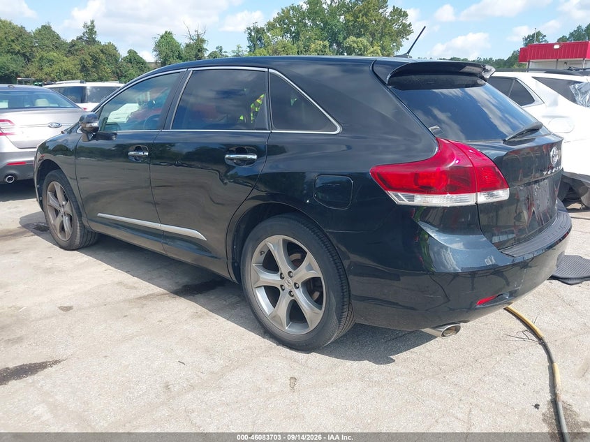 Vin: 4t3zk3bb6du058553, lot: 46583250, toyota venza limited v6 20133