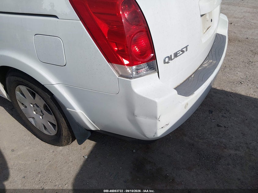 2006 NISSAN QUEST auction photo 6
