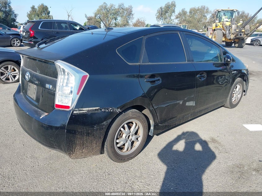 2011 TOYOTA PRIUS auction photo 4