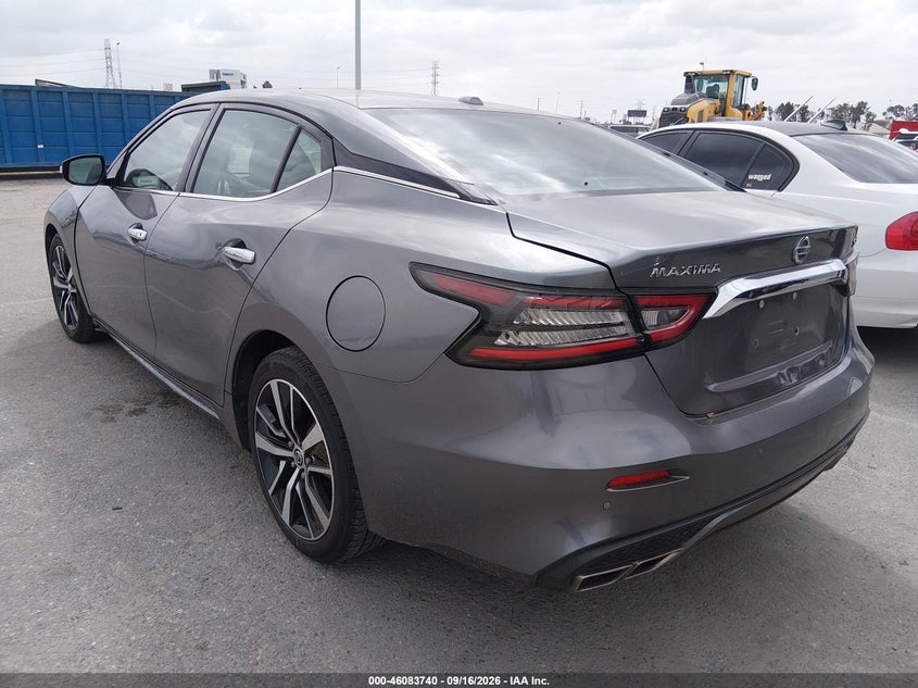 Vin: 1n4aa6cv0nc503017, lot: 46583287, nissan maxima sv xtronic cvt 20223