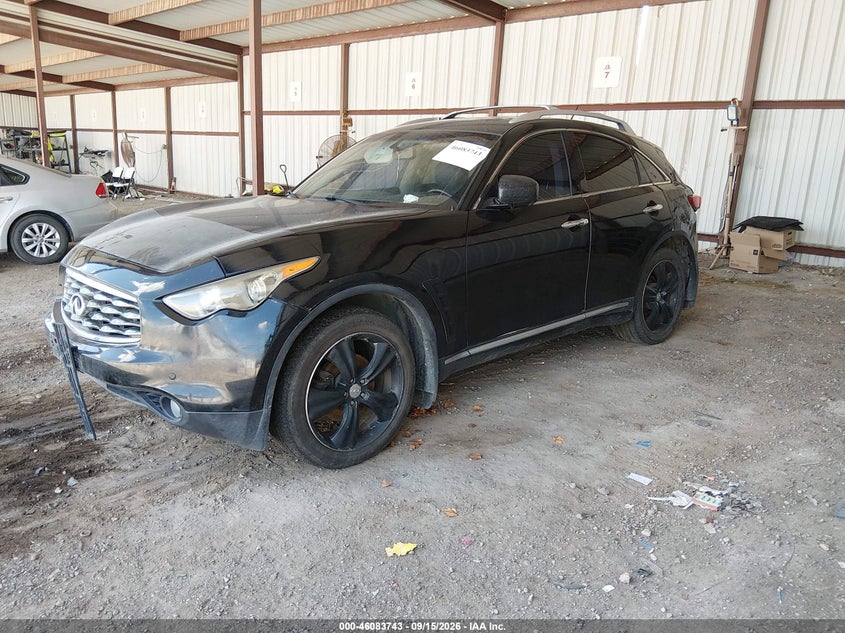 2009 Infiniti FX, Обычный износ, IAAI, VIN JNRAS18U29M104524 — фото 2