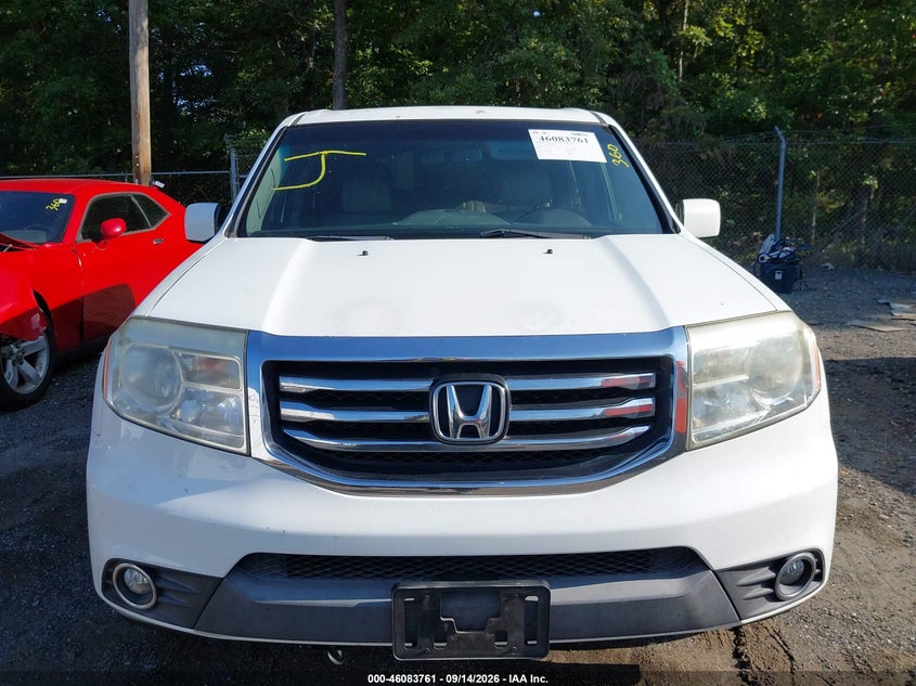 HONDA PILOT 2012 VIN 5FNYF4H57CB037514