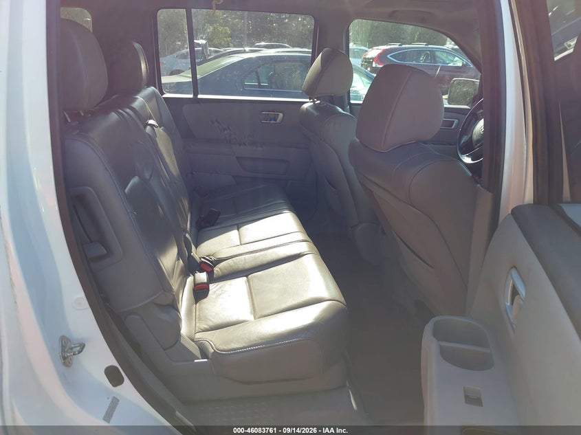 HONDA PILOT 2012 VIN 5FNYF4H57CB037514
