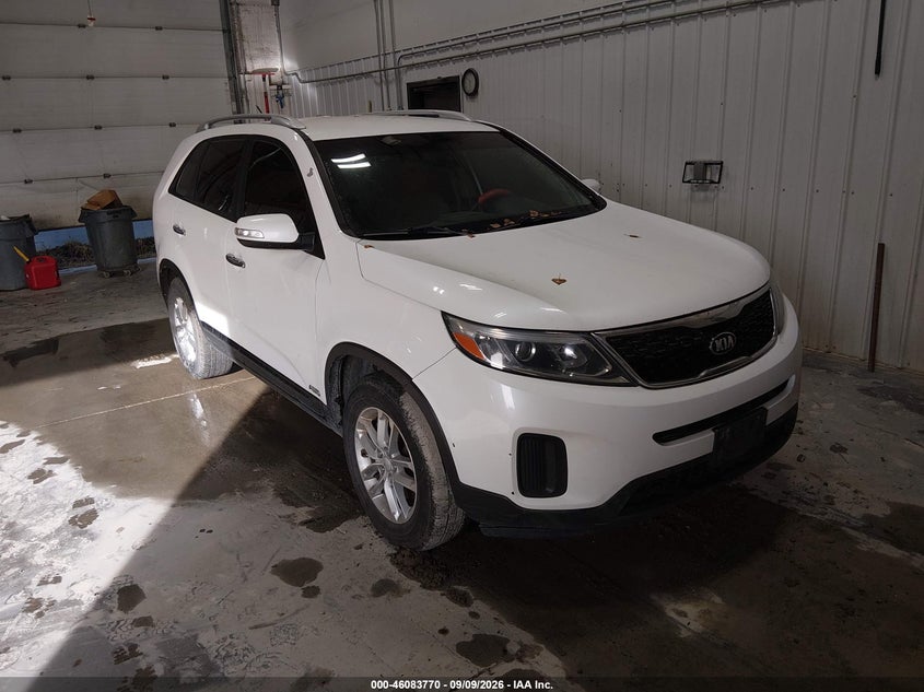 Vin: 5xyktda73fg581550, lot: 46583317, kia sorento lx v6 2015 img_1