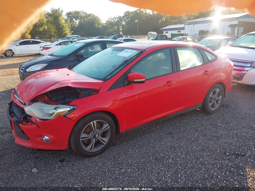 Vin: 1fadp3f22el361023, lot: 46583325, ford focus se 20142