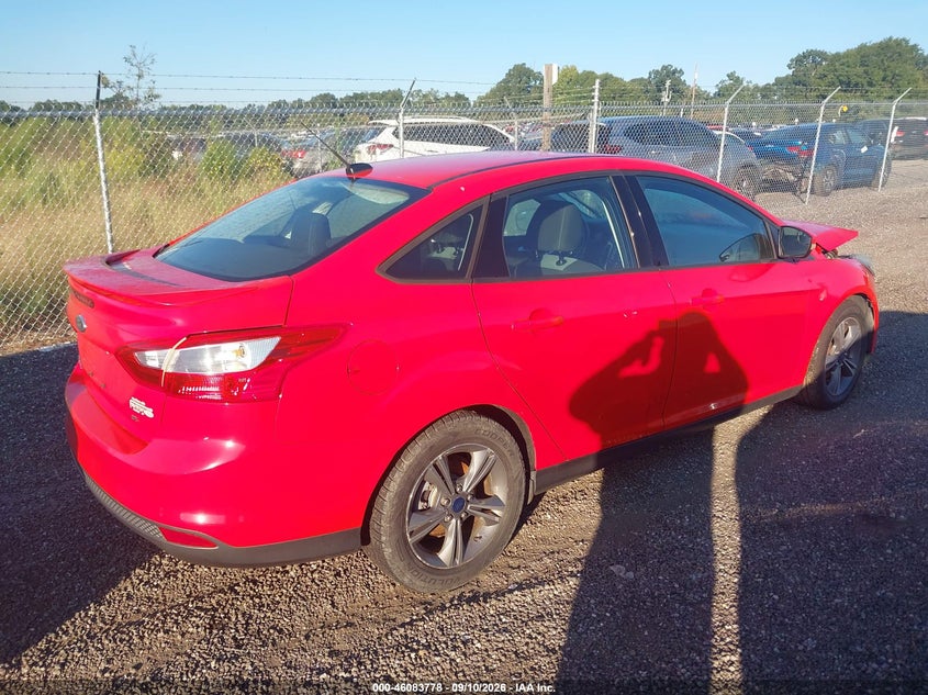 Vin: 1fadp3f22el361023, lot: 46583325, ford focus se 20144