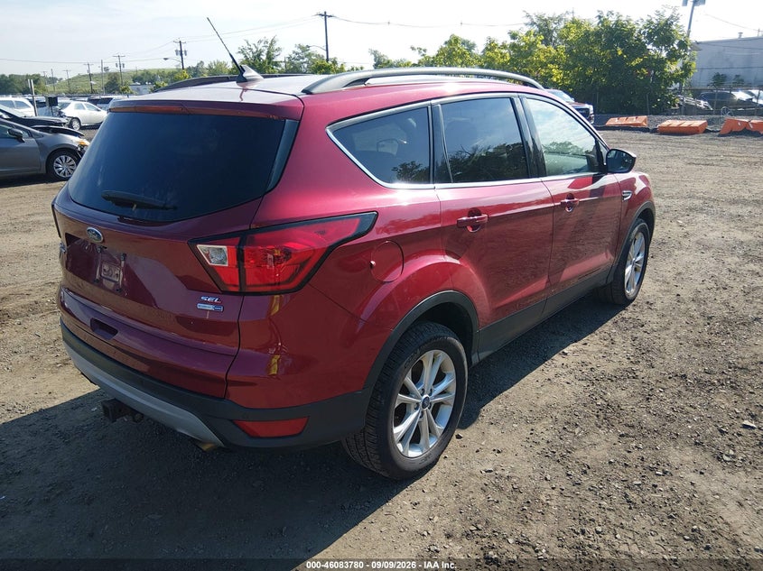 Vin: 1fmcu9hdxkua09180, lot: 46583327, ford escape sel 20194