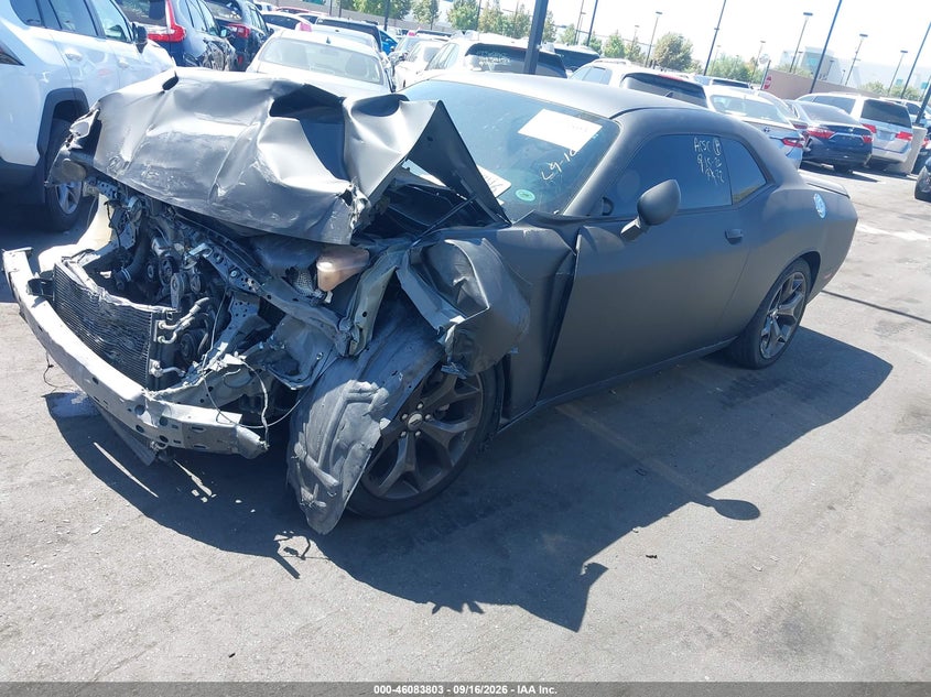Vin: 2c3cdzbt0jh219720, lot: 46583350, dodge challenger r/t 20182