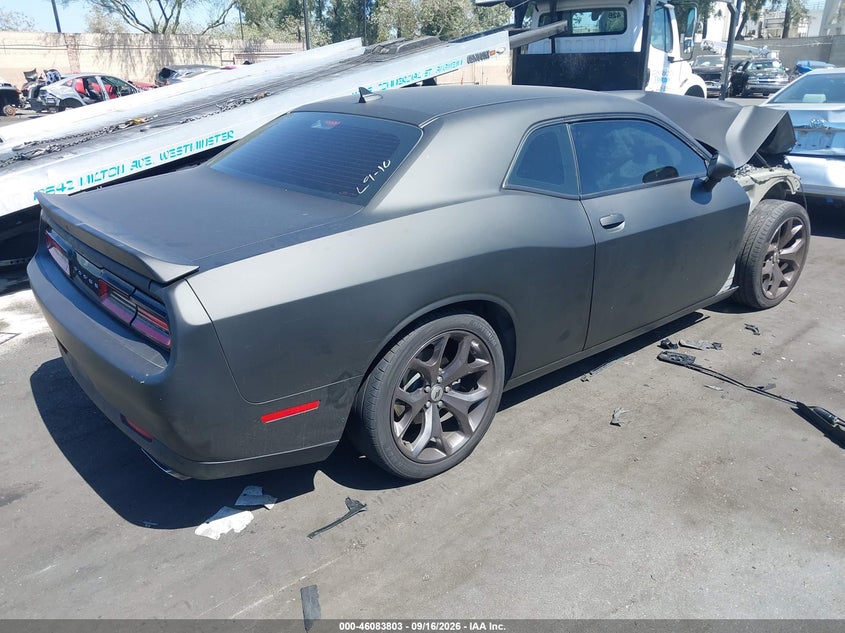 Vin: 2c3cdzbt0jh219720, lot: 46583350, dodge challenger r/t 20184