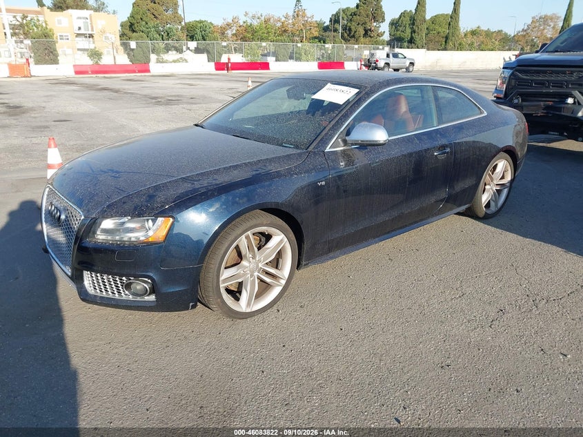 2009 AUDI S5 auction photo 2