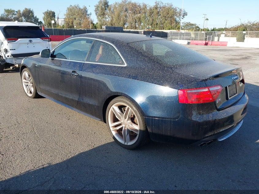 2009 AUDI S5 auction photo 3