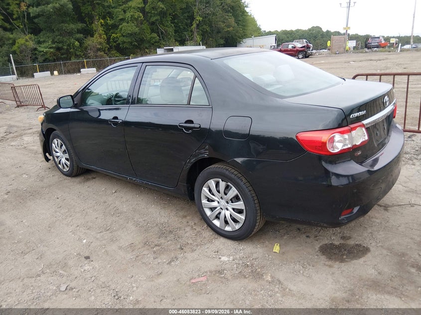 Vin: 2t1bu4ee0cc765969, lot: 46583370, toyota corolla le 20123