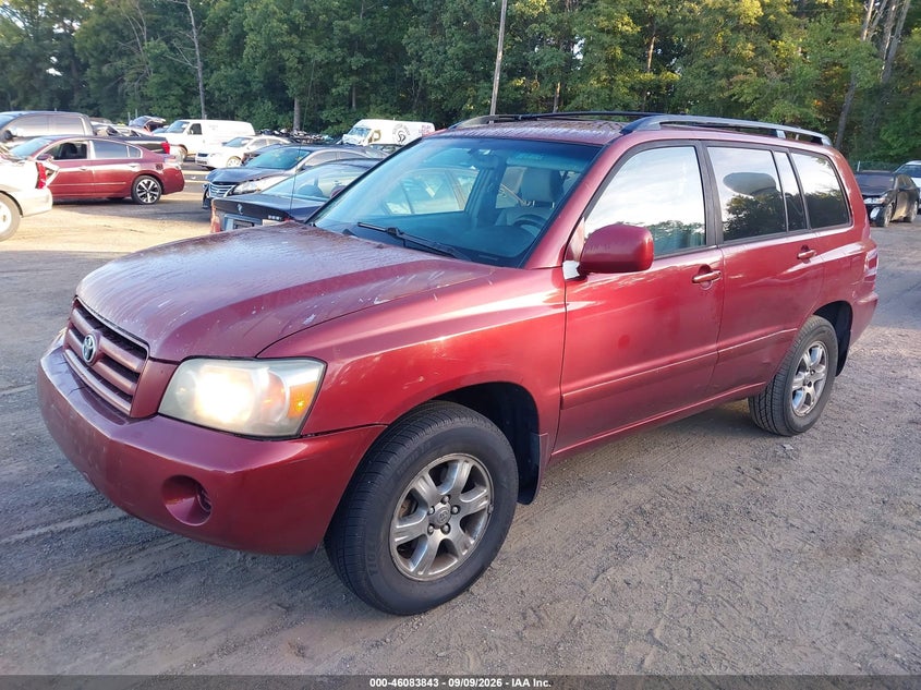 2005 TOYOTA HIGHLANDER auction photo 2