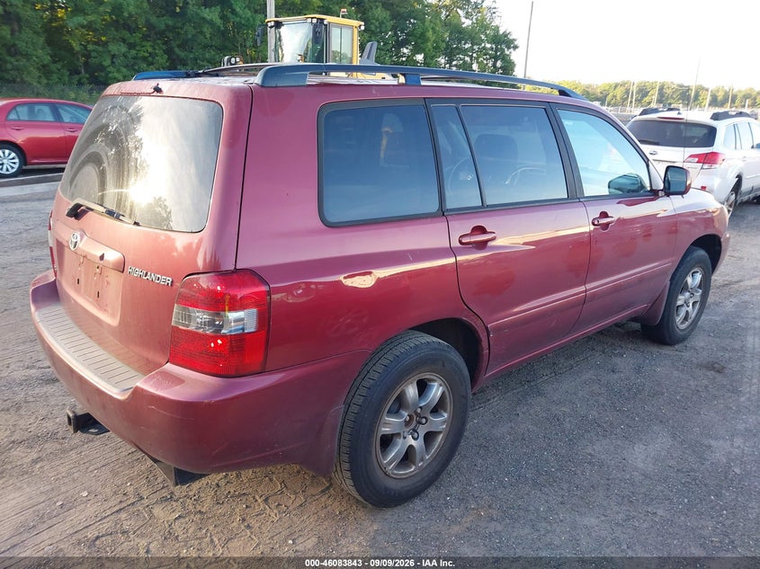 2005 TOYOTA HIGHLANDER auction photo 4