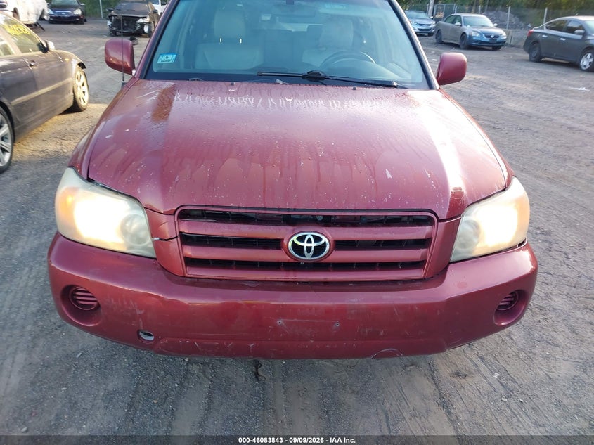 2005 TOYOTA HIGHLANDER auction photo 6